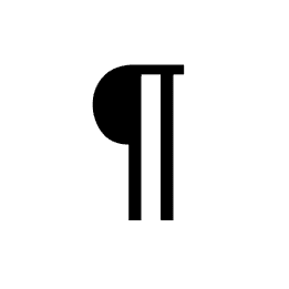 pilcrow